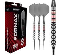 WINMAU Darts Fornax Series 22g Steel Tip Dart Set | 90% Tungsten Darts Set | Switch Point Tech | Parallel Barrels |2x Interchangeable Points (Wave/Smooth) Rapid-Change System