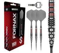 WINMAU Darts Fornax Series 23g Steel Tip Dart Set | 90% Tungsten Darts Set | Switch Point Tech | Torpedo Barrels |2x Interchangeable Points (Wave/Smooth) Rapid-Change System