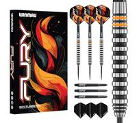 WINMAU Fury 22 Gram Tungsten Darts with Prism Flights and Vecta Shafts (Stems)