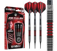 WINMAU - Joe Cullen Special Edition 20g Barrel / 22g Full Weight - 90% Tungsten Darts - Professional Soft Tip Darts Set with Dart Flights and Shafts