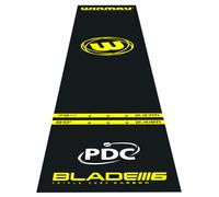 WINMAU Darts Mat - Pro Zone Essential PVC Dart Mat with Oche Lines for Soft and Steel Tip - Floor Protection for Dart Board