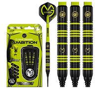 WINMAU Darts - Michael van Gerwen | MvG Ambition 20g Soft Tip Dart Set | Professional Darts Set with Flights and Shafts (stems)