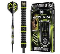 WINMAU Darts MvG Acclaim 25g Professional Steeltip Tungsten Darts Set with Flights and Shafts (Stems)