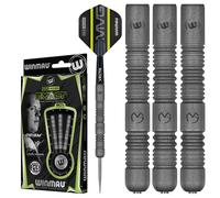 Winmau Darts Set - Michael Van Gerwen MvG Exact Steeltip Darts - Includes Darts Flights & Stems, Available in 21.5g, 23g, 24g & 25g, Professional 90%