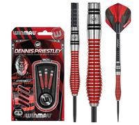 Winmau Dennis Priestley SE Darts | Double World Champion | 22g-26g Steel Tip Darts 22g