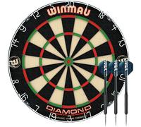 Winmau Diamond Plus Bristle Dartboard and Darts Set