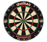 Winmau |Diamond Plus Dart Board, Cabinet set or Surround Set | Professional Winmau Dart Board | Staple-Free Bullseye | Angled Wiring Reduces Bounce-Outs