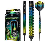 WINMAU Firestorm 28 gram Tungsten Darts Set with Flights and Stems (Shafts)