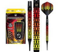 Winmau Firestorm Flame 1 Soft Tip Darts 18g Black/Red 18g