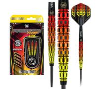 Winmau Firestorm Flame 2 Steel Tip Darts 25g Black/Red 25g