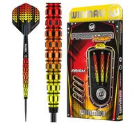 Winmau Firestorm Flame 2 Darts | Mill-Grip | 21g, 23g & 25g | Winmau Tungsten Steel Tip Darts 25g