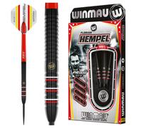 WINMAU - Florian Hempel 85% Pro-Series 22g - 85% Tungsten - Professional Darts Set with Dart Flights and Dart Shafts (Stems)