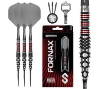 WINMAU Darts Fornax Series 23g Steel Tip Dart Set | 90% Tungsten Darts Set | Switch Point Tech | Torpedo Barrels |2x Interchangeable Points (Wave/Smooth) Rapid-Change System