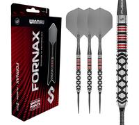 WINMAU Darts Fornax Series 22g Steel Tip Dart Set | 90% Tungsten Darts Set | Switch Point Tech | Parallel Barrels |2x Interchangeable Points (Wave/Smooth) Rapid-Change System