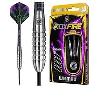 WINMAU Foxfire Tungsten Darts - Available 21, 22, 23, 24, 25, 26, 28 Grams with Prism Flights and Shafts (Stems)