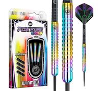 WINMAU Foxfire Urban 22 Gram Professional Tungsten Darts Set with Flights and Stems (Shafts)