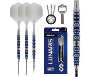 Winmau Frontier Collection Switch Points - Lunaris Tapered Steel Tip Darts 22g
