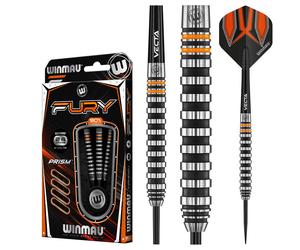WINMAU Fury 22-28 Gram Tungsten Darts with Prism Flights and Vecta Shafts