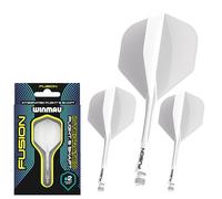 Fusion #2 Integrated Flight & Shaft - White