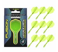 Winmau Fusion Dart Flight and Shaft - Neon Yellow