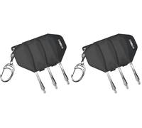 WINMAU Fusion Darts Accessories Organiser - Compact Flight and Shaft Storage | Secure Solution for Fusion Integrated Shaft and Flight System (Pack of 2)