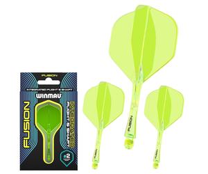 WINMAU Fusion Intergrated Dart Flight and Shaft System - 3 flights per pack