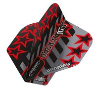 Winmau Joe Cullen Grey & Black Prism Alpha Standard Black/Red/Grey One size