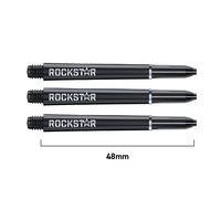 Winmau Joe Cullen Rockstar Nylon Ring Grip Shafts Black Medium