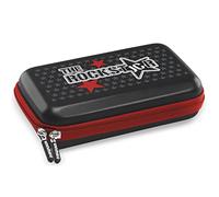 WINMAU Joe Cullen Rockstar Tour Edition Dart Case - Premium Hard Darts Case Holds 1 Set | Dart Carry Case with 10 Compartments | Darts Organiser and Accessories Storage