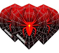Winmau Mega Standard Red Spider Pack Of 10