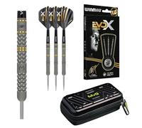 WINMAU Michael van Gerwen EvoX Darts Set & MVG Armor G1 Case Combo - 22.5g - 90% Tungsten Pro Set + Durable Darts Storage Case