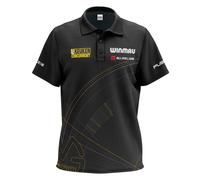 Winmau Michael van Gerwen Limited Edition Tour Polo Black Large