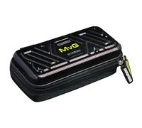 WINMAU Michael Van Gerwen MvG Armor G1 Darts Wallet - Black & Green Darts Case Holds Fully Assembled Darts and Accessories - Impact Proof, Ultra-Durable and Secure