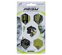 WINMAU - Michael Van Gerwen MvG Flight Collection - Dart Flights 5 Sets Per Pack (15 in Total) Extra Thick 100 Micron - Standard Shape Darts Flights - Professional Darts Accessories