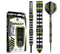 WINMAU Michael Van Gerwen MvG Assault 23 gram Tungsten Darts Set with Flights and Stems (Shafts)