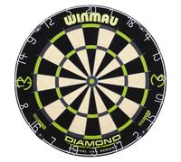 Winmau MvG Diamond Edition Dartboard Black/Green One size