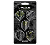 WINMAU - Mvg Prism Dart Flight Collection - Dart Flights 5 Sets Per Pack (15 in Total) Extra Thick 100 Micron - Standard Shape Darts Flights - Professional Darts Accessories