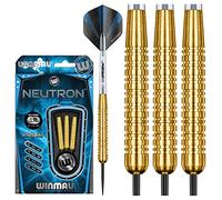 WINMAU Neutron 19 gram Brass Darts with Prism Flights and Shafts (Stems)
