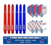 WINMAU PDC Blade 6 Dartboard Surround Set - Professional Darts Accessories - Includes Blade 6 Dart board, Surround, 2 Sets of Precision Darts & more