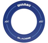 WINMAU PDC Printed Dart Board Surround Ring - Blue - Durable Backboard Wall Protector for Dartboards - Professional Darts Accessories