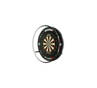 WINMAU Plasma Dartboard Light in Black - Ultimate Surround Dart Board Lighting - Slim Design LED Surround Ring for 360 Shadow-Free Illumination