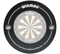 Winmau One-Piece Dartboard Surround - Black (UK)