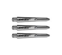WINMAU Prism 1.0 Black Tint Ex Short Polycarbonate Dart Stems - 1 set per pack (3 shafts in total)