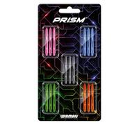 WINMAU - Prism 1.0 Dart Stems Collection - Dart Shafts 5 Sets Per Pack (15 in Total) - Medium Darts Shafts - Professional Darts Accessories - Contains Pink, Blue, Grey, Green & Orange.