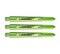 WINMAU Prism 1.0 Green Medium Polycarbonate Dart Stems - 1 set per pack (3 shafts in total)