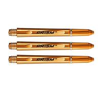 WINMAU Prism 1.0 Orange Medium Polycarbonate Dart Stems - 1 set per pack (3 shafts in total)
