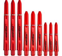 WINMAU Prism 1.0 Red Medium Polycarbonate Dart Stems - 1 set per pack (3 shafts in total)