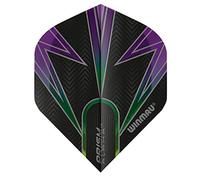 Winmau Prism Alpha Flights 100 micron Pack of 3, 6915.116