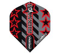 WINMAU Prism Alpha Joe Cullen Grey & Black Dart Flights - 1 set per pack (3 flights in total)