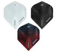 WINMAU Prism Alpha Solar Design Dart Flight Packs - 3 sets per pack (9 flights in total) (Plain Mixed)
